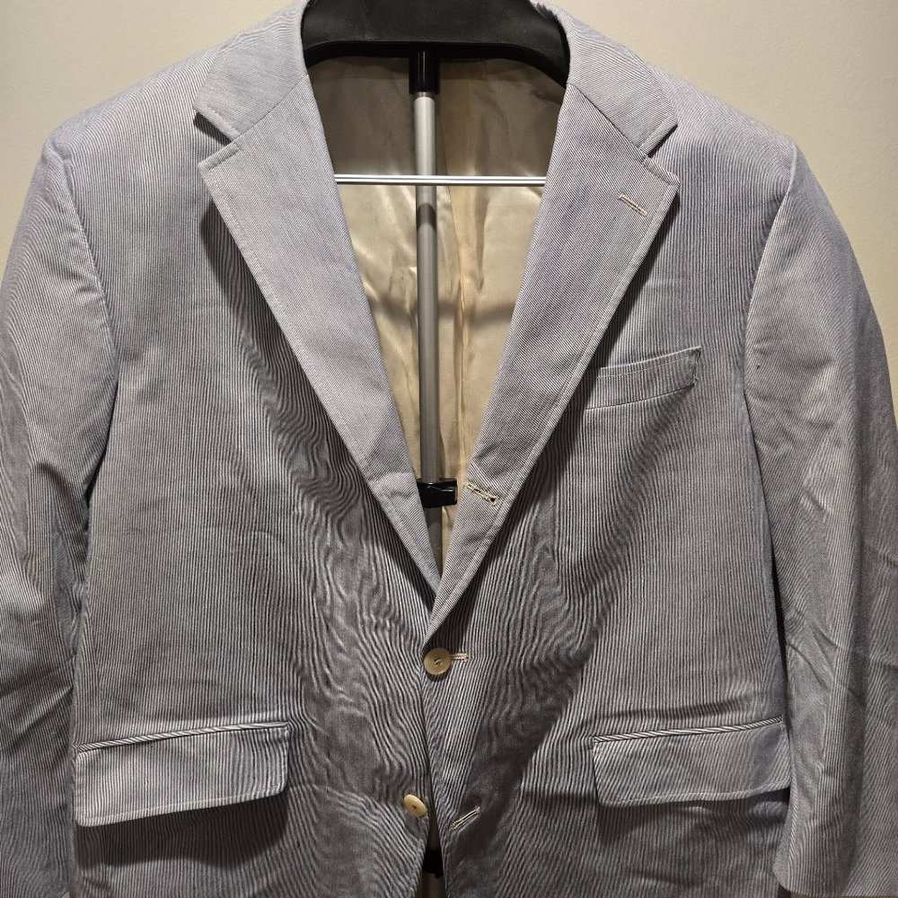 J. Press 46R Cotton Blend Blazer Sport Coat